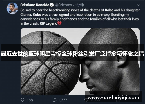 最近去世的篮球明星震惊全球粉丝引发广泛悼念与怀念之情